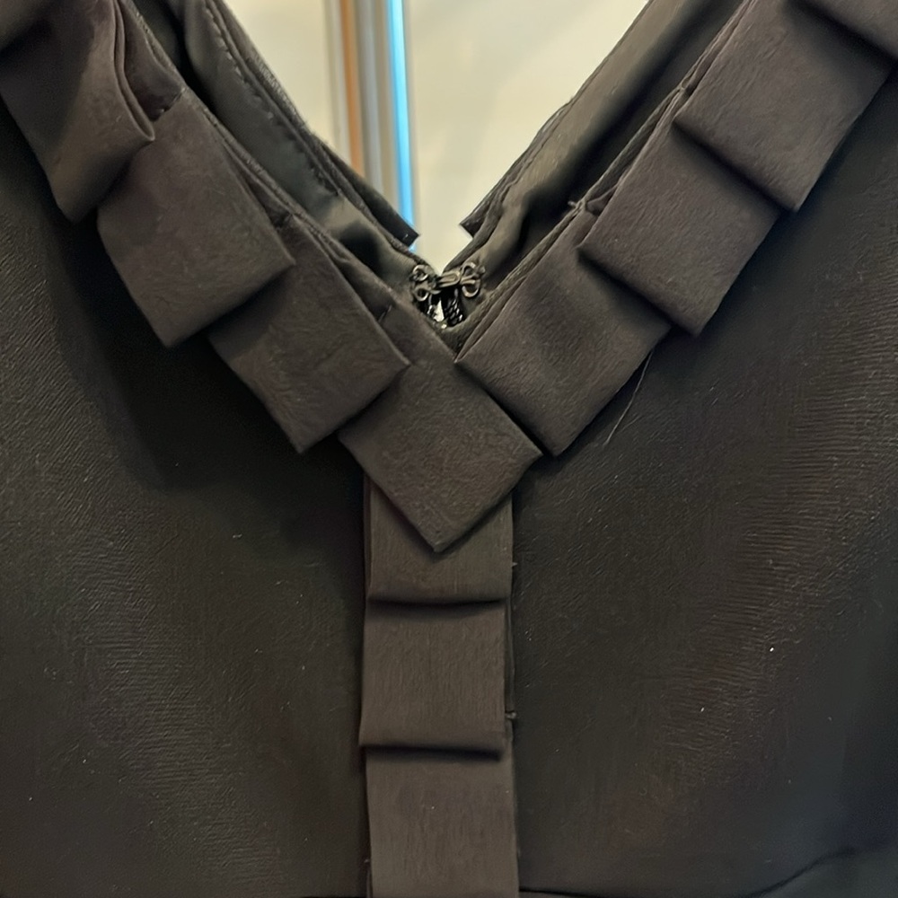 NWT Carmen Marc Valvo LBD Cocktail Dress